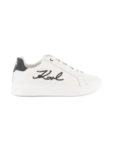 Sneakersy dziecięce Karl Lagerfeld białe