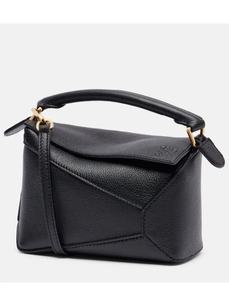 Geanta de piele Loewe din piele negru