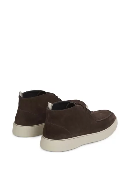 Fűzős szarvasbőr sneaker Officine Creative barna