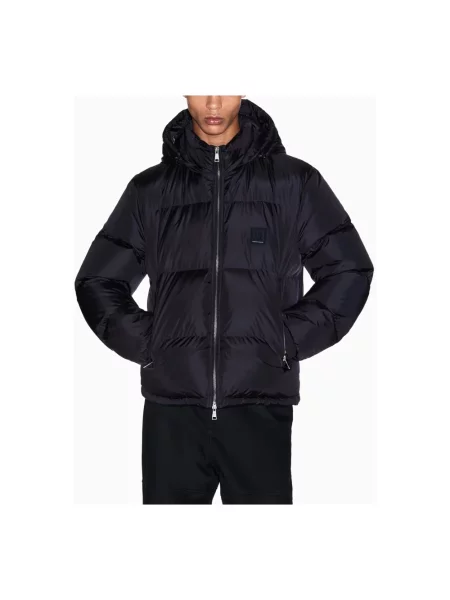 Kurtka puchowa Armani Exchange czarna