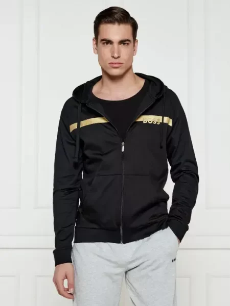 BOSS BLACK Hanorac Authentic negru