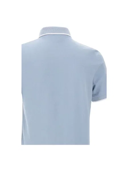 Koszulka polo Boss niebieska