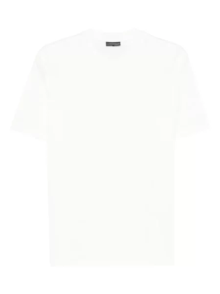 Tricou Emporio Armani scurt alb