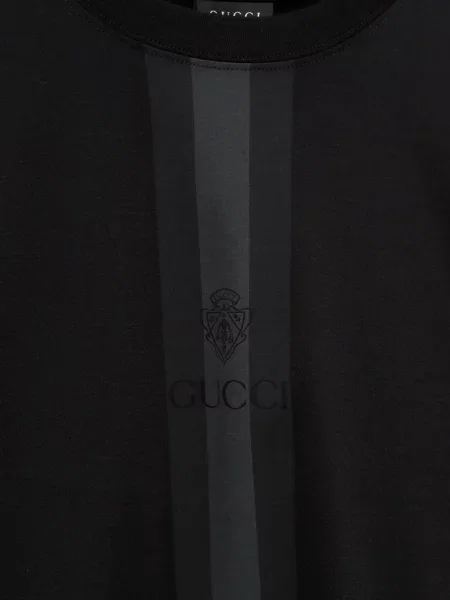 Tricou Gucci cu imagine negru