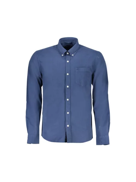 Długa koszula North Sails z długim rękawem niebieska