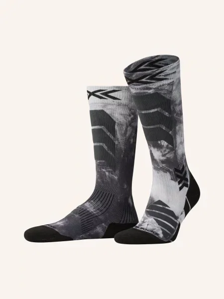 Lyžařské ponožky X-Socks Ski Expert Wild Otc x black/x white bílé
