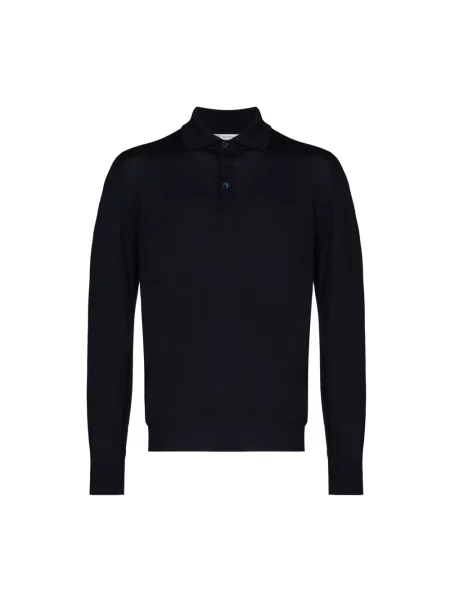 Sweter Brunello Cucinelli z kaszmiru z długim rękawem niebieski