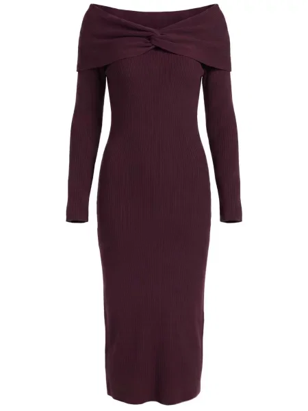 Trendyol Rochie tricotat mov mură