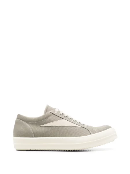 Sneakerși Rick Owens Drkshdw cu șireturi din dantelă verde
