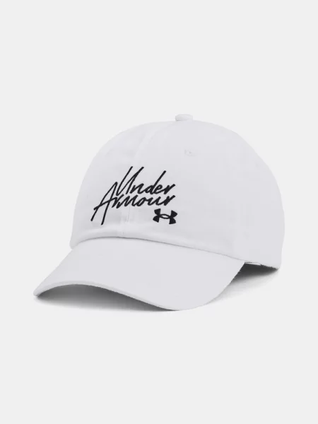 Шапка с козирка Under Armour Favorites с апликация бяло