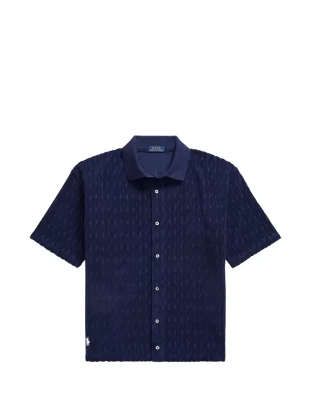 Șosete Polo Ralph Lauren cu broderie în carouri de flanelă verde