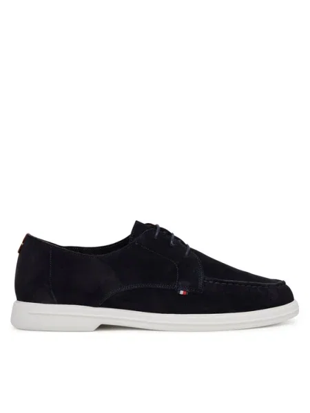 Derby cipő Tommy Hilfiger sötétkék