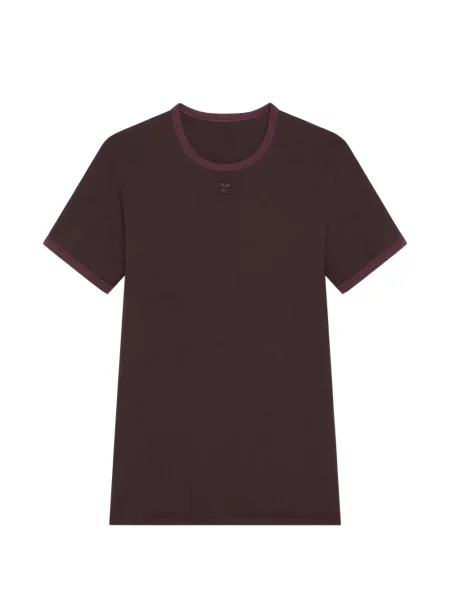 Tricou Courreges cu autograf roșu