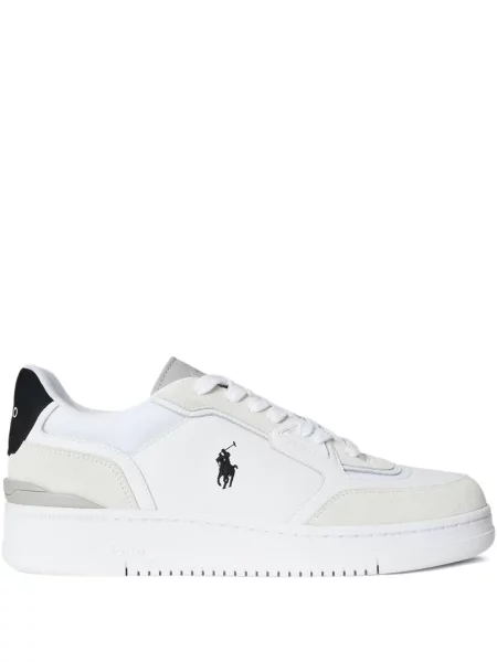 Chiloți Polo Ralph Lauren din țesătură twill cu autograf cu glugă albastru