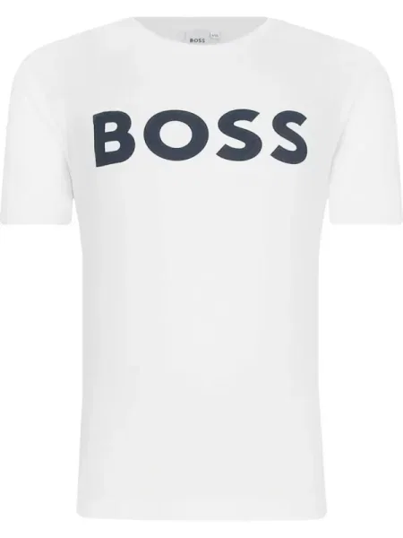Boss Póló S Regular Fit fehér