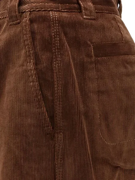 Pantaloni Ami Paris maro