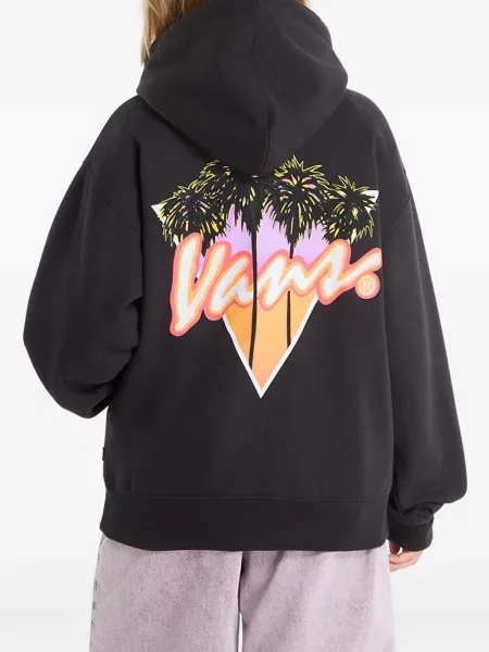 Hanorac cu glugă Vans negru