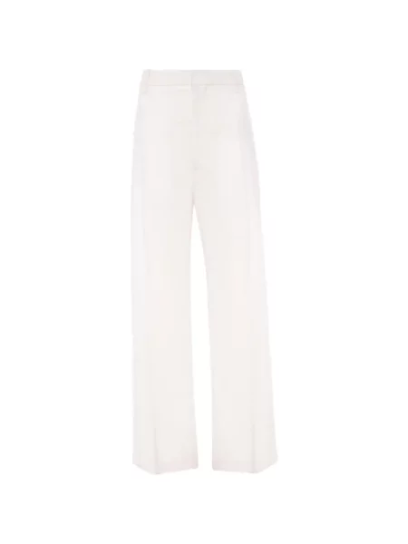 Pantaloni Victoria Beckham alb