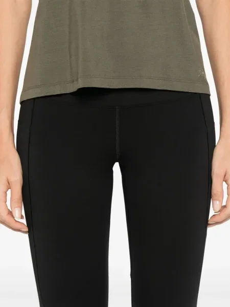 Pantaloni Arc'teryx cu talie înaltă negru