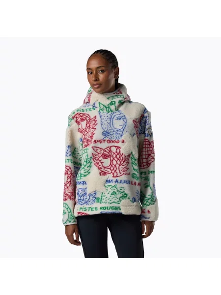 Bluză fleece pentru femei Rossignol JCC Fleece Anorak jcc angels light