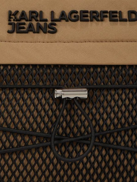 KARL LAGERFELD JEANS Torba za čez ramo kamela črna