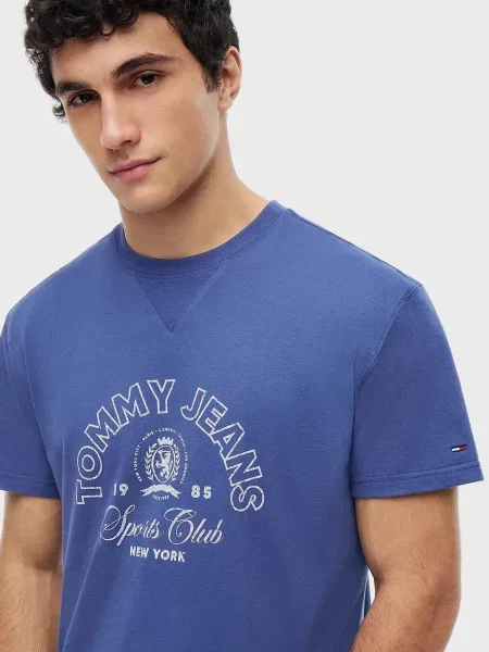 Футболка Tommy Jeans синя