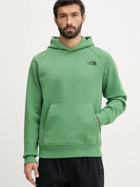 Μπλούζα The North Face Raglan Redbox πράσινο