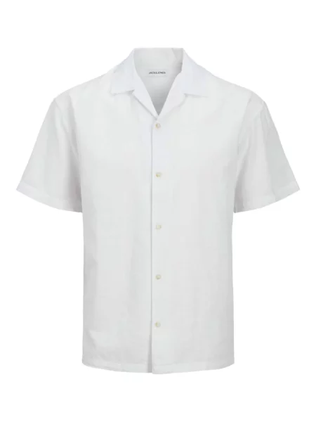 JACK & JONES Cămașă JJESummer Resort' alb