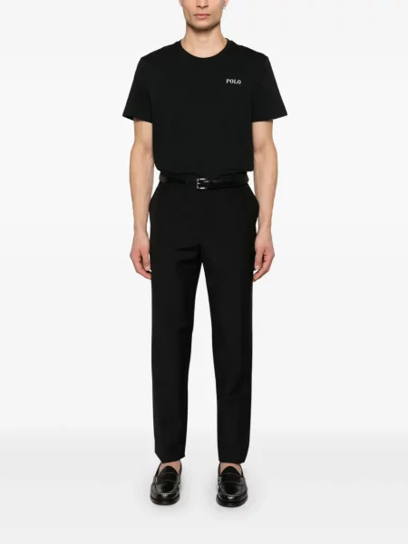 Тениска Polo Ralph Lauren с принт черно