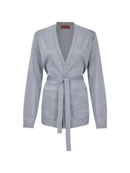 Cu centură cardigan Missoni albastru