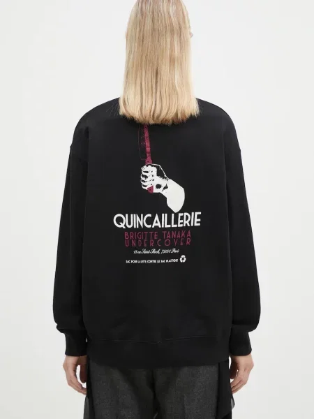 Undercover hanorac de C/S femei cu imprimeu negru