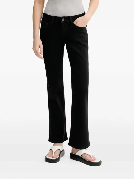 Blugi cu croială tip bootcut Levi's® cu 5 buzunare cu decolteu rotund cu cataramă albastru