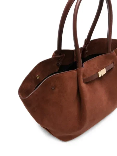 Geantă shopper Demellier maro