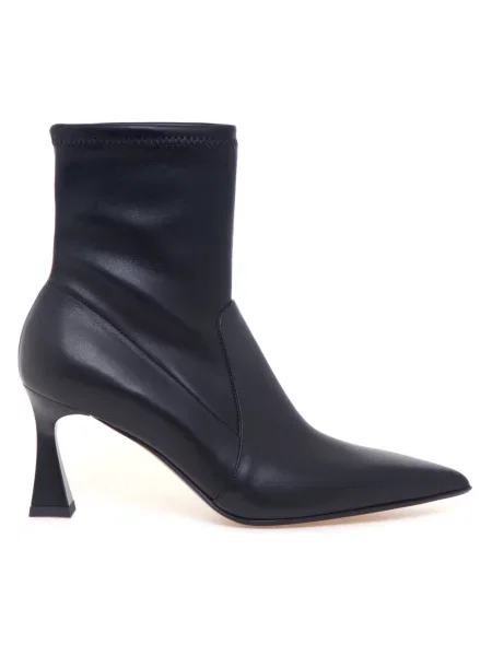 Buty do kostki Sergio Levantesi skórzane czarne