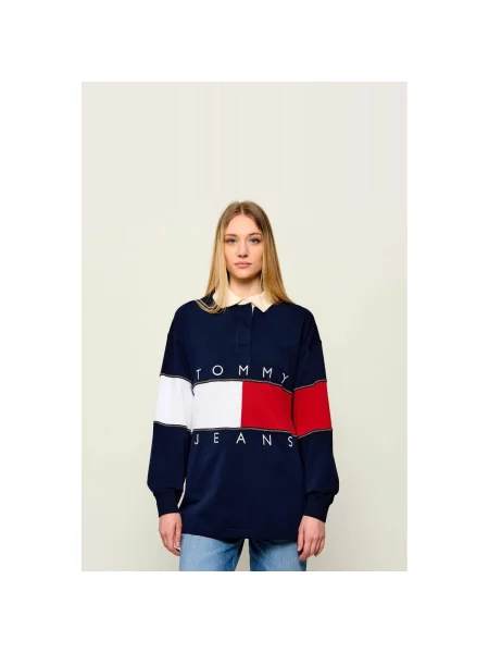 Tričko Tommy Jeans modrá