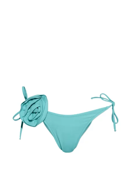 Bikini Moschino cu model floral albastru
