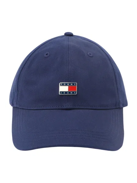 Tommy Jeans Kapa HERITAGE / rdeča / off-bela modra