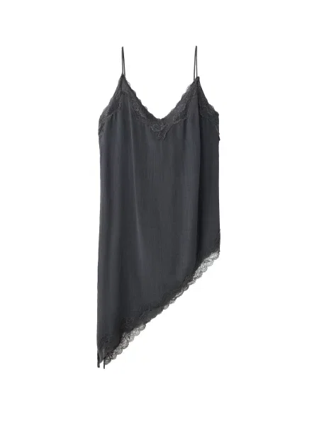 MANGO Top JOSEPHIN închis gri