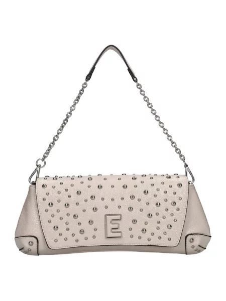 Torebka Ermanno Scervino z cekinami beżowa
