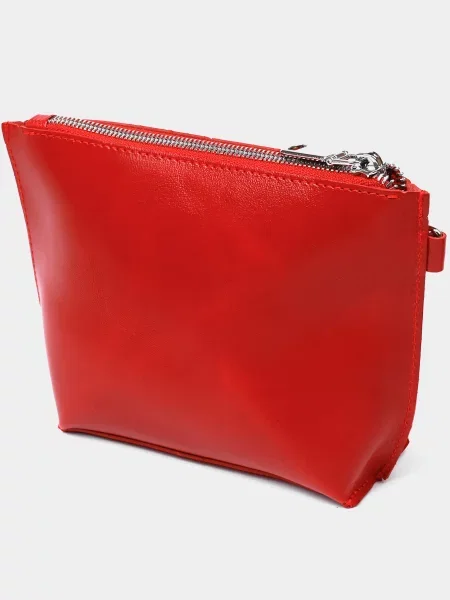 Кожаная сумка Shvigel красная