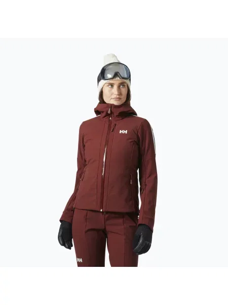 Geacă de schi pentru femei Helly Hansen Avanti Softshell Jacket mars red roșu