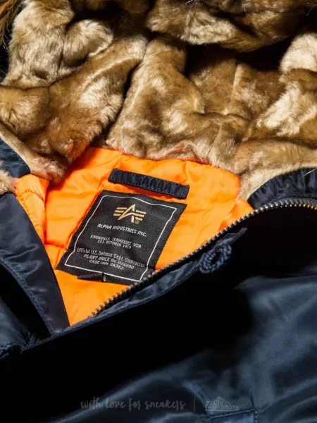 Geacă Alpha Industries albastru