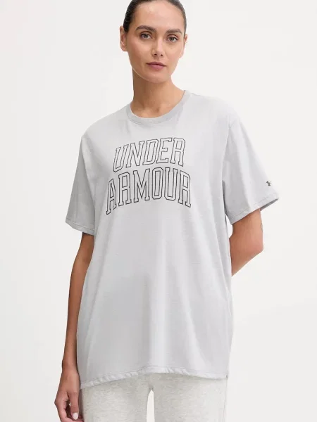 Тениска Under Armour Rival дамска сиво
