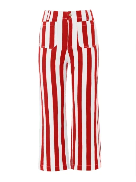 Imily Bela Jeans roșu alb