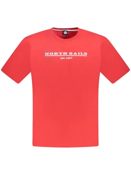 Kratek majica North Sails rdeča