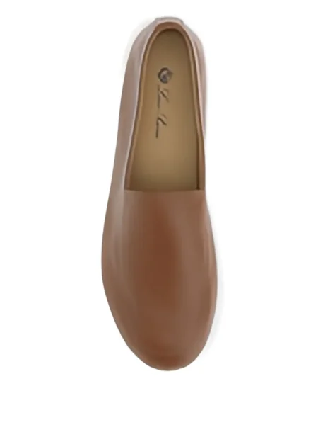 Pantofi loafer Loro Piana din piele maro