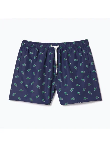 Pantaloni scurți de baie pentru bărbați Lacoste navy blue/multico albastru