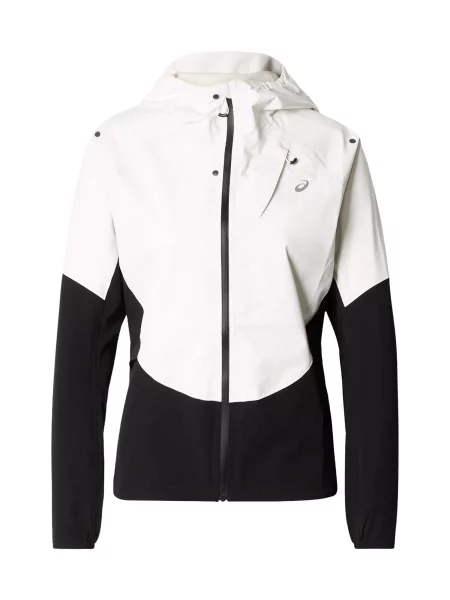 ASICS Geacă sport METARUN LEGEND negru alb