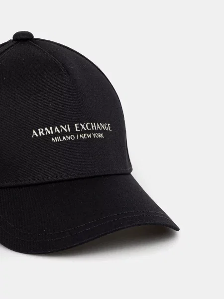 Бейсболка Armani Exchange чорний