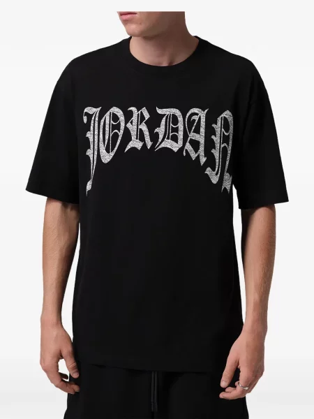 Koszulka Jordan z nadrukiem czarna